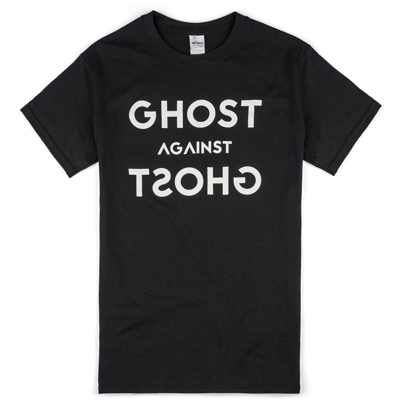 Ghost Against Ghost - Unisex 'Logo' Design T-shirt (Black)