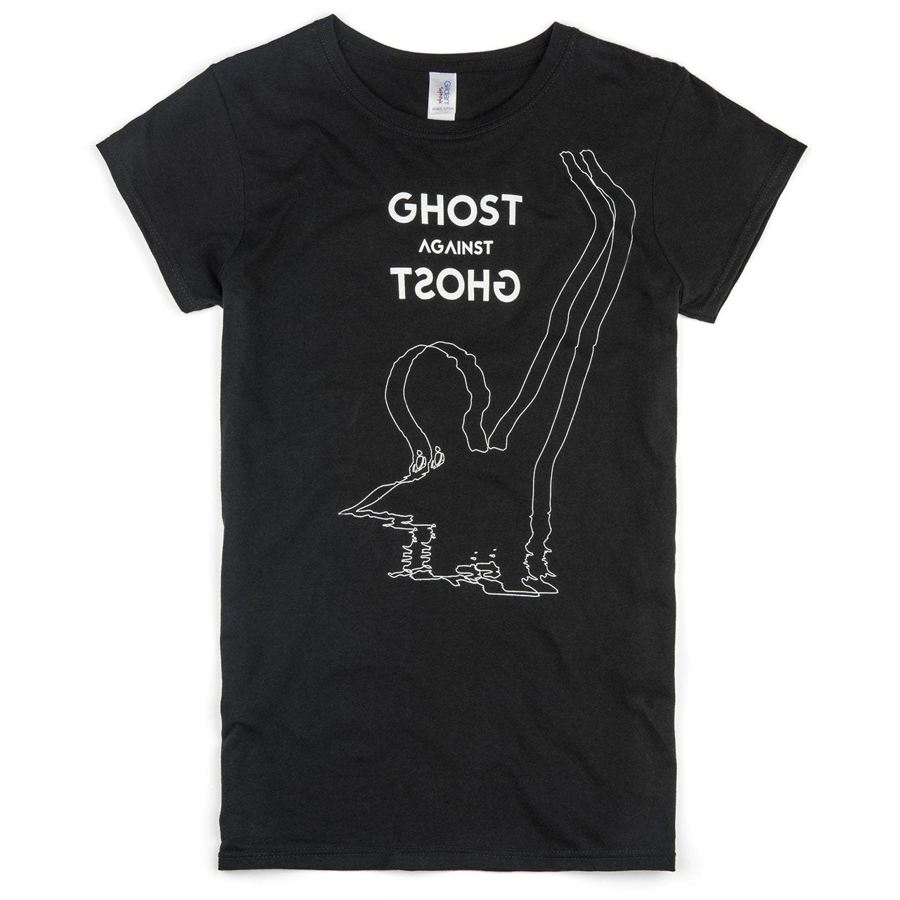 Ghost Against Ghost - Female 'Silhouette' Design T-shirt