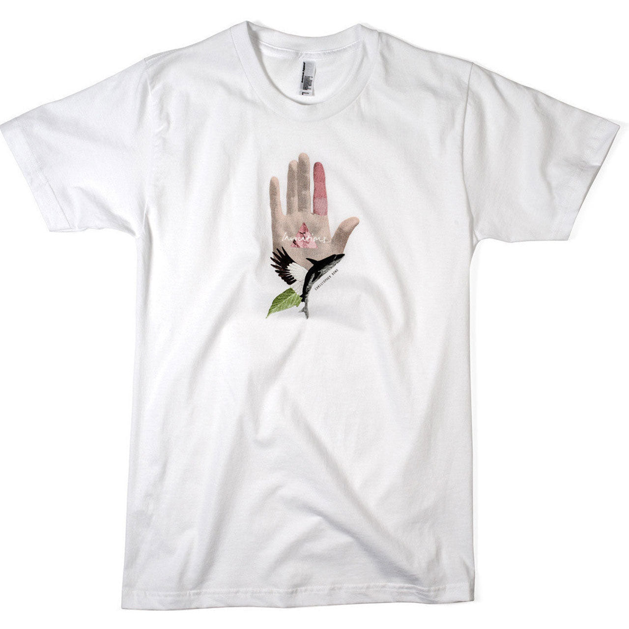 Christopher Bono - Invocations - 'Hand' Design T-shirt (White)